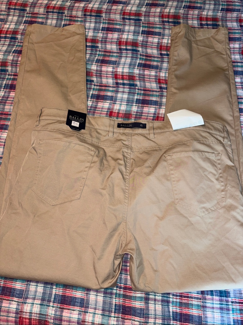 Ballin Men's Khaki Chino Pants - Classic Everyday Fit